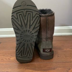 Short Brown UGG Winter Boots
